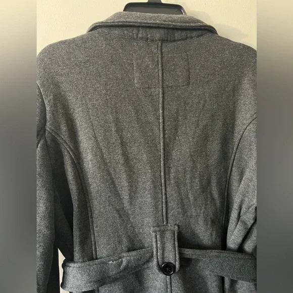 NWT Beautiful Womens Sebby cotton charcoal Peacoat jacket. - Picture 10 of 10